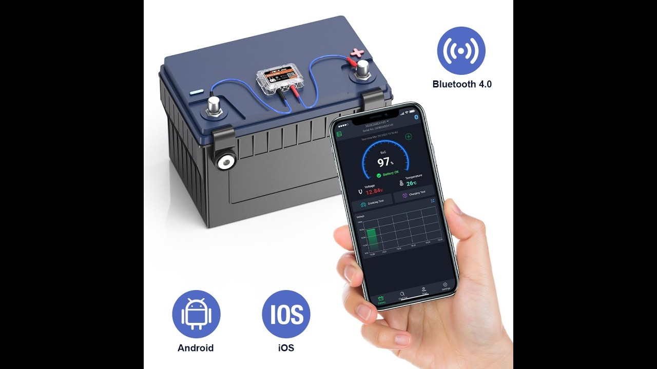 ANCEL BM200 Car Battery Monitor - Real-Time Battery Health Check! Unboxing, test and review!