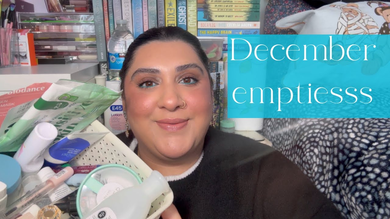 🗑️ T R A S H // December 2025 beauty empties! ♻️ 