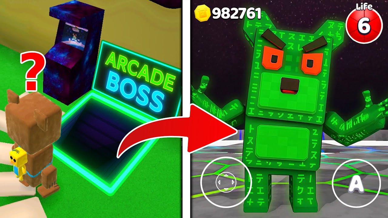 New ARCADE BOSS Update 😱 Super Bear Adventure Gameplay Walkthrough
