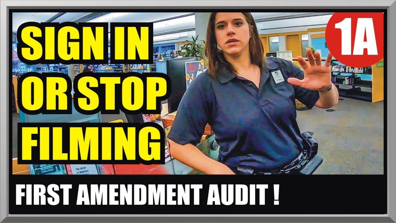 &ldquo;YOU&rsquo;RE VIOLATING PEOPLE&rsquo;S PRIVACY&ldquo;-SALT LAKE CITY LIBRARY- First Amendment Audit - Amagansett Press