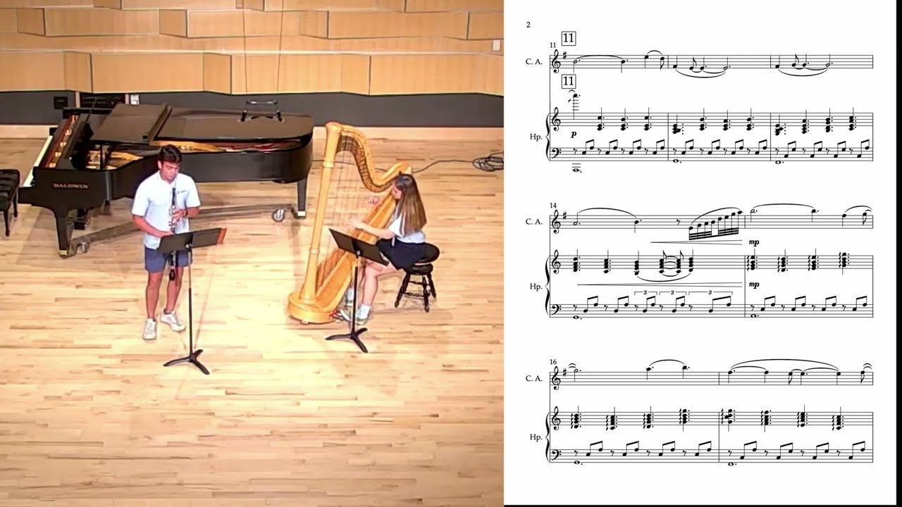 Breathe - for Cor Anglais and Harp