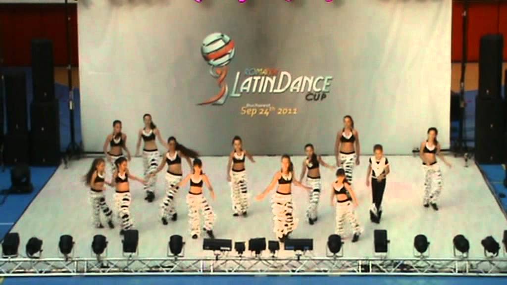 Trupa de dans Perfect Show children in concursul Romanian Latin Dance Cup