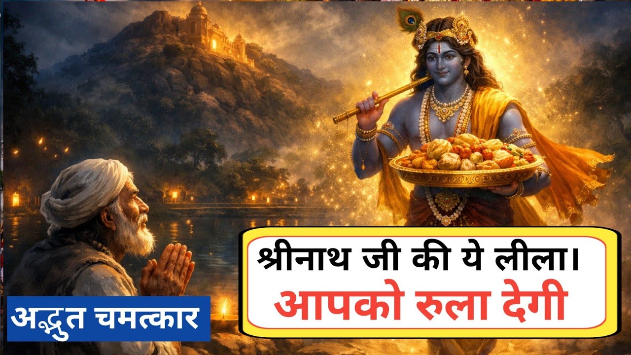क्यों श्रीनाथ जी को आया गुस्सा | ! banke bihari miracle | banke bihari true story | ankit chobey
