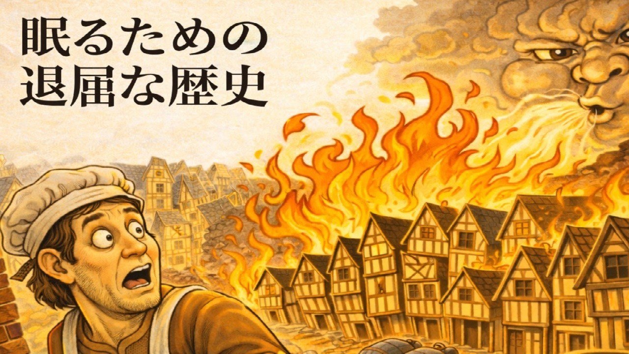 ロンドン大火はどのように広がったのか？｜💤 眠くなる歴史