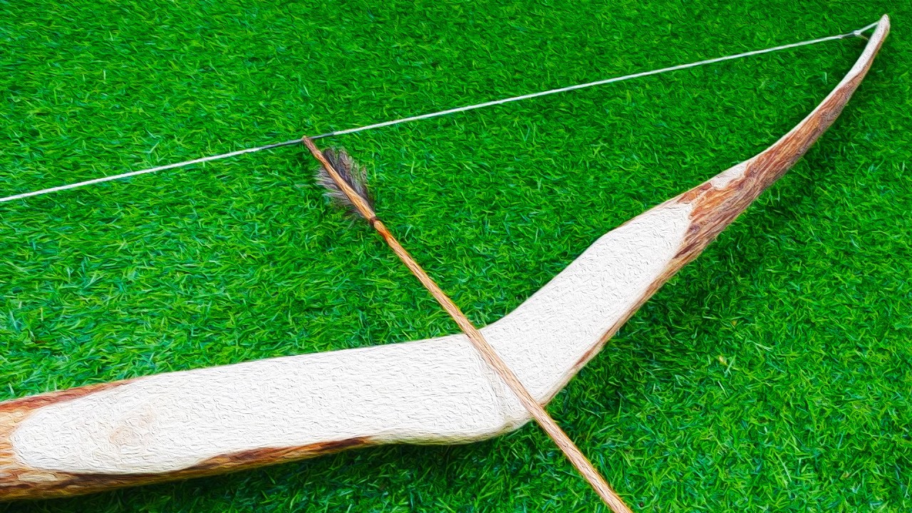 Primitive Bows made from Tree Branches for Survival, Outdoors, Hunting & Bushcraft