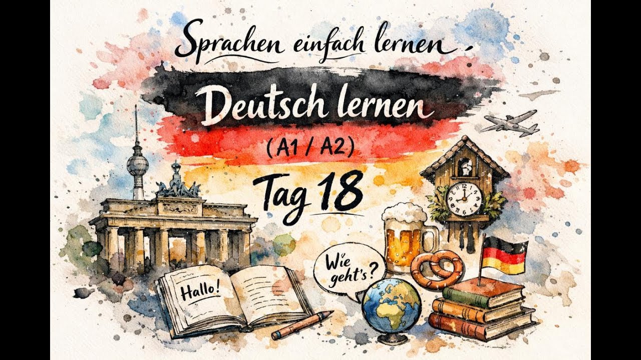 Tag 18 Deutsch lernen A1-A2