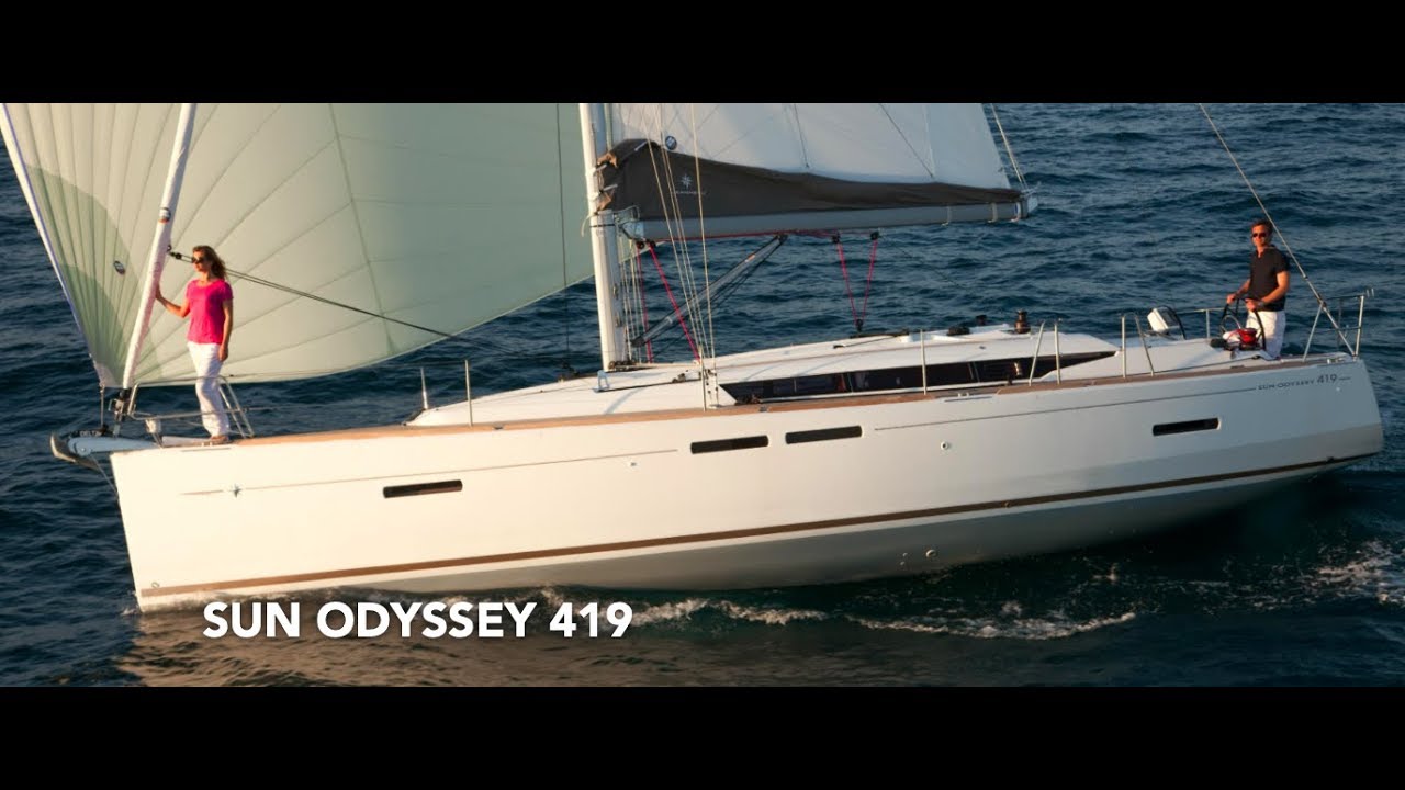 Обзор НОВОЙ Jeanneau 419 Sun Odyssey 2019 года от Иэна Ван Туйла