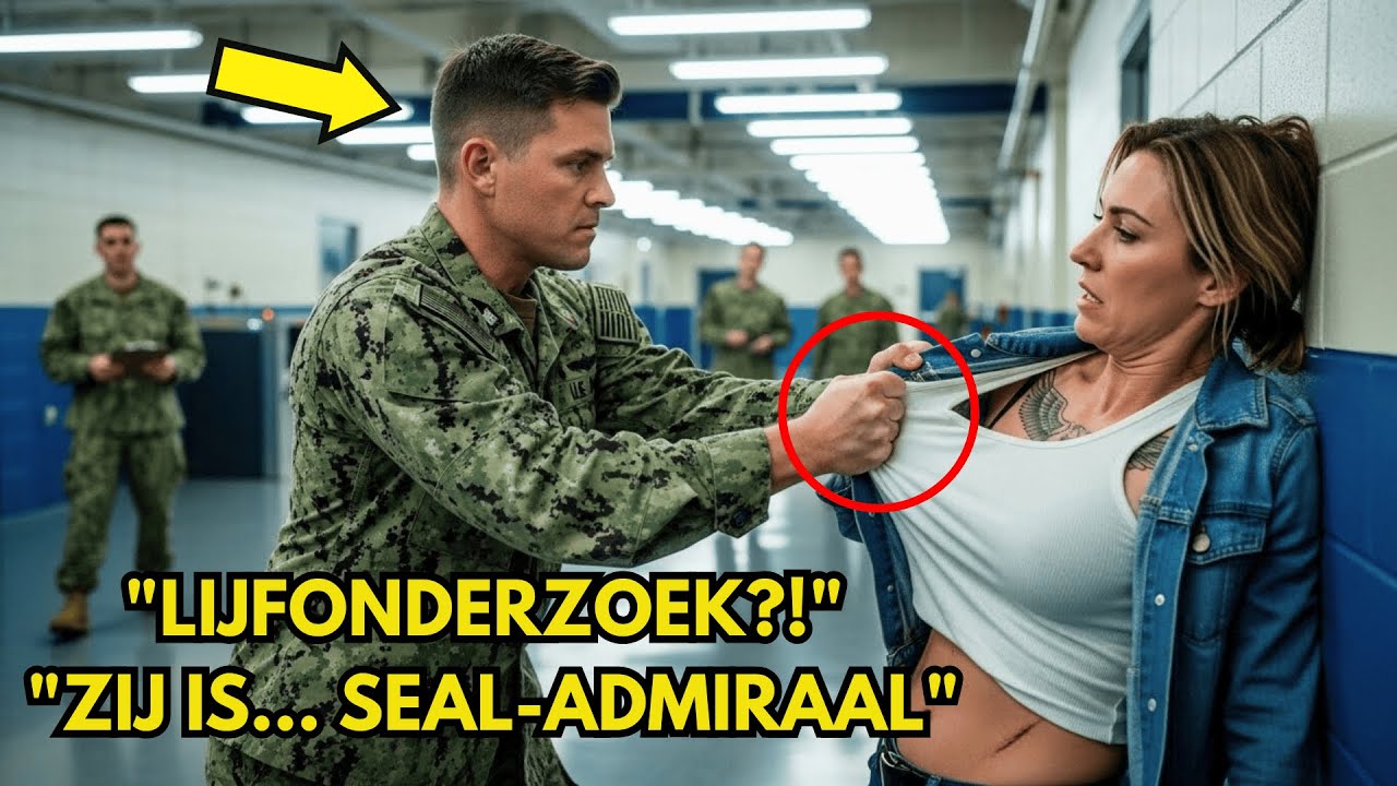“Doorzoek haar!” — De bewakers wisten dat zij een als burger vermomde Navy SEAL admiraal was