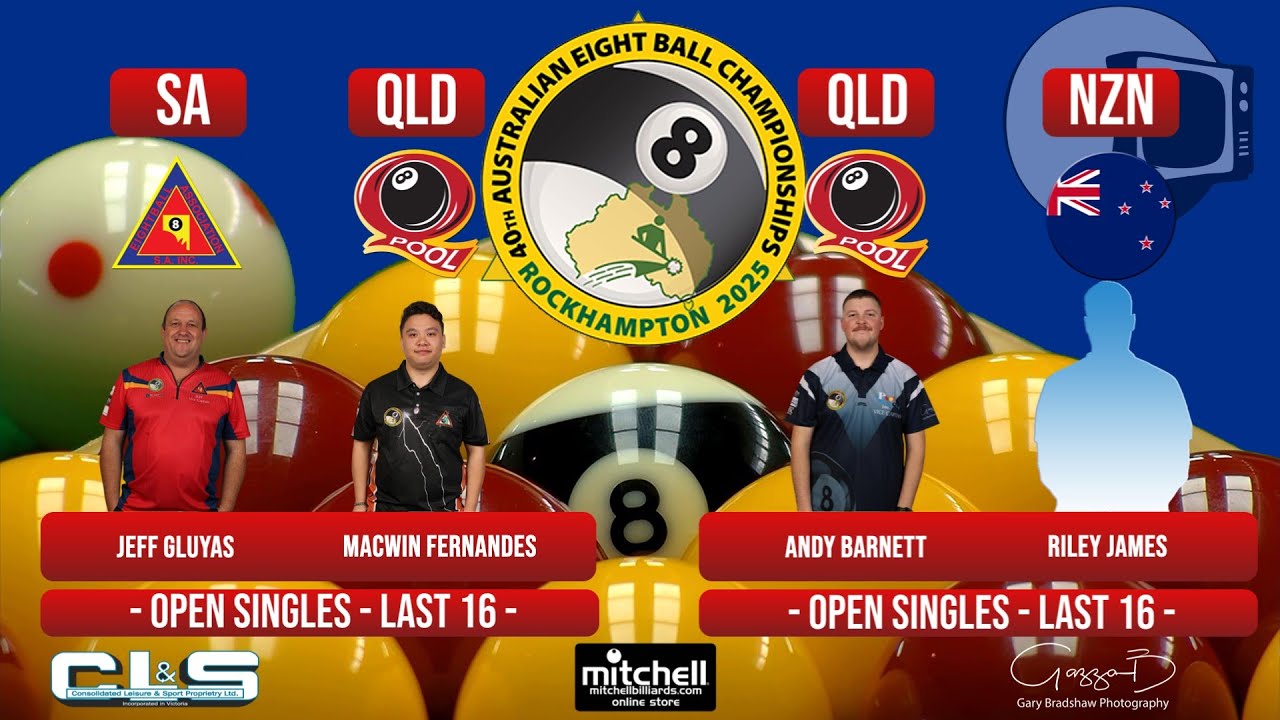 Open Singles - Last 16 - AEBF Nationals 2025