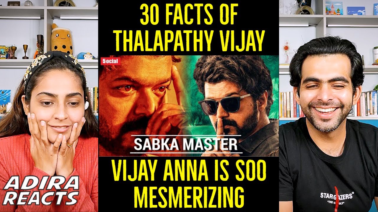 30 Facts About Vijay Reaction | Thalapathy Vijay Reaction By Foreigners | AMAZING FACTS