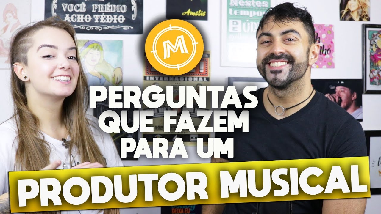 PERGUNTAS QUE FAZEM PARA UM PRODUTOR MUSICAL!