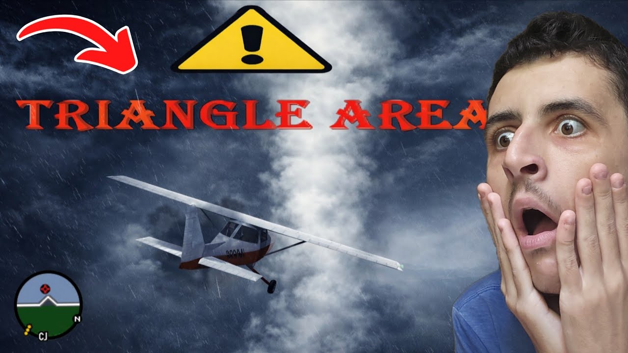 ممنوع الذهاب إلى هذه المنطقة في لعبة قراند سان أندرياس | مثلث برمودا 😱🚫