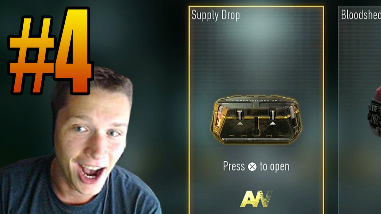 Advanced Warfare 5 KD Challenge Ep. 4 - Supply Drop Time! (Call of Duty Playstation 4 Gameplay)