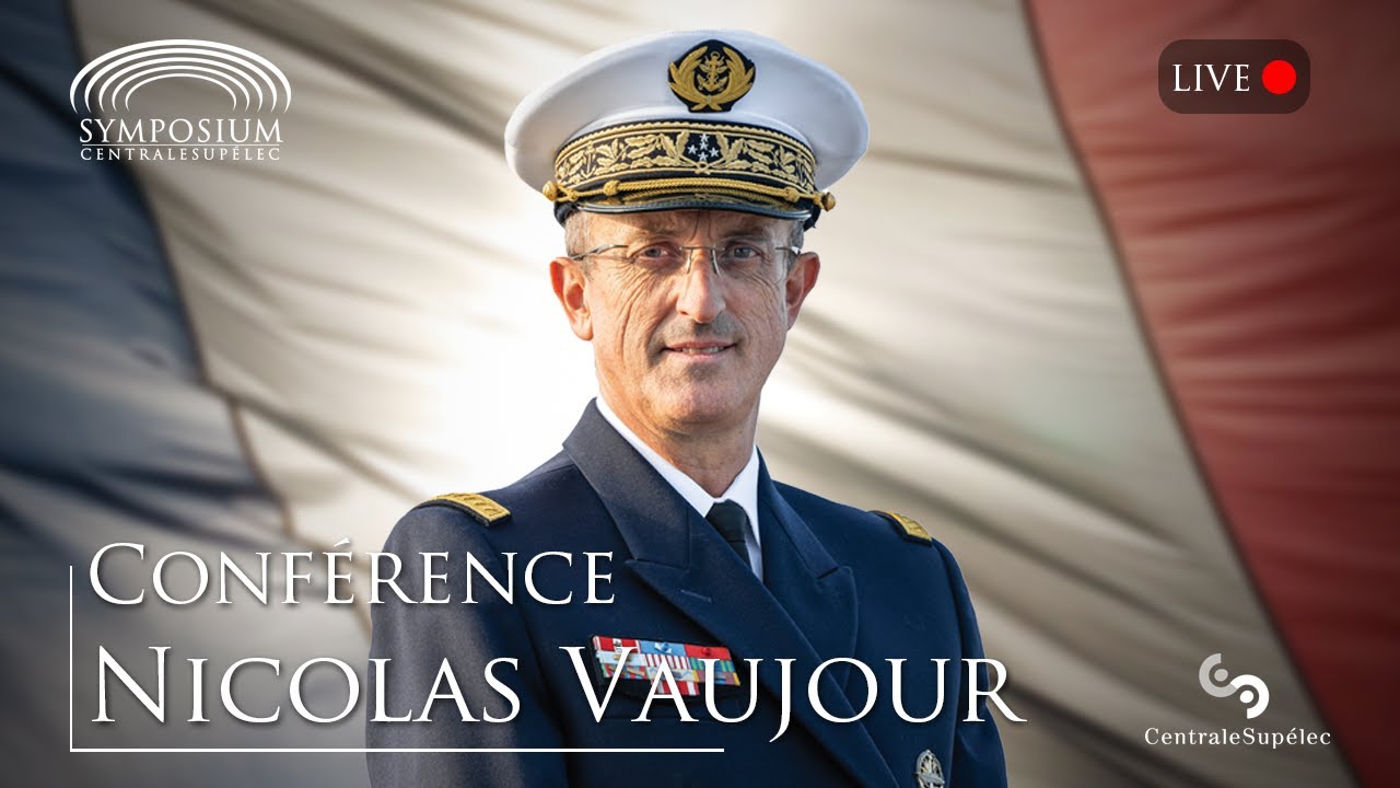 Conférence de Nicolas Vaujour, Chef d'état-major de la Marine, à CentraleSupélec
