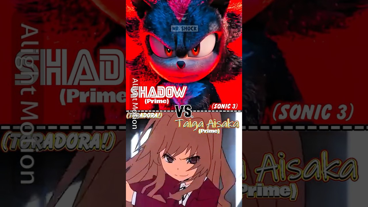 Shadow Vs. Taiga Aisaka (Requested By @Daniel-jg3vx + I mess up some count points 😭)