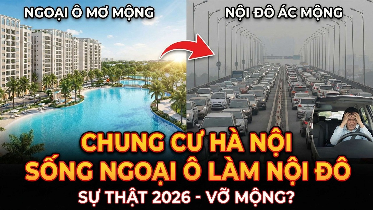 Ác Mộng Sống Ngoại Ô Làm Nội Đô Chung Cư Hà Nội