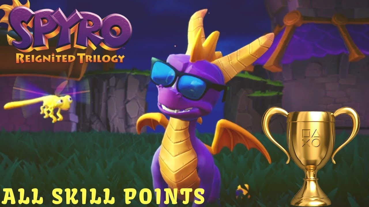 All Skill Points Spyro 1 | Guide |Spyro Reignited Trilogy