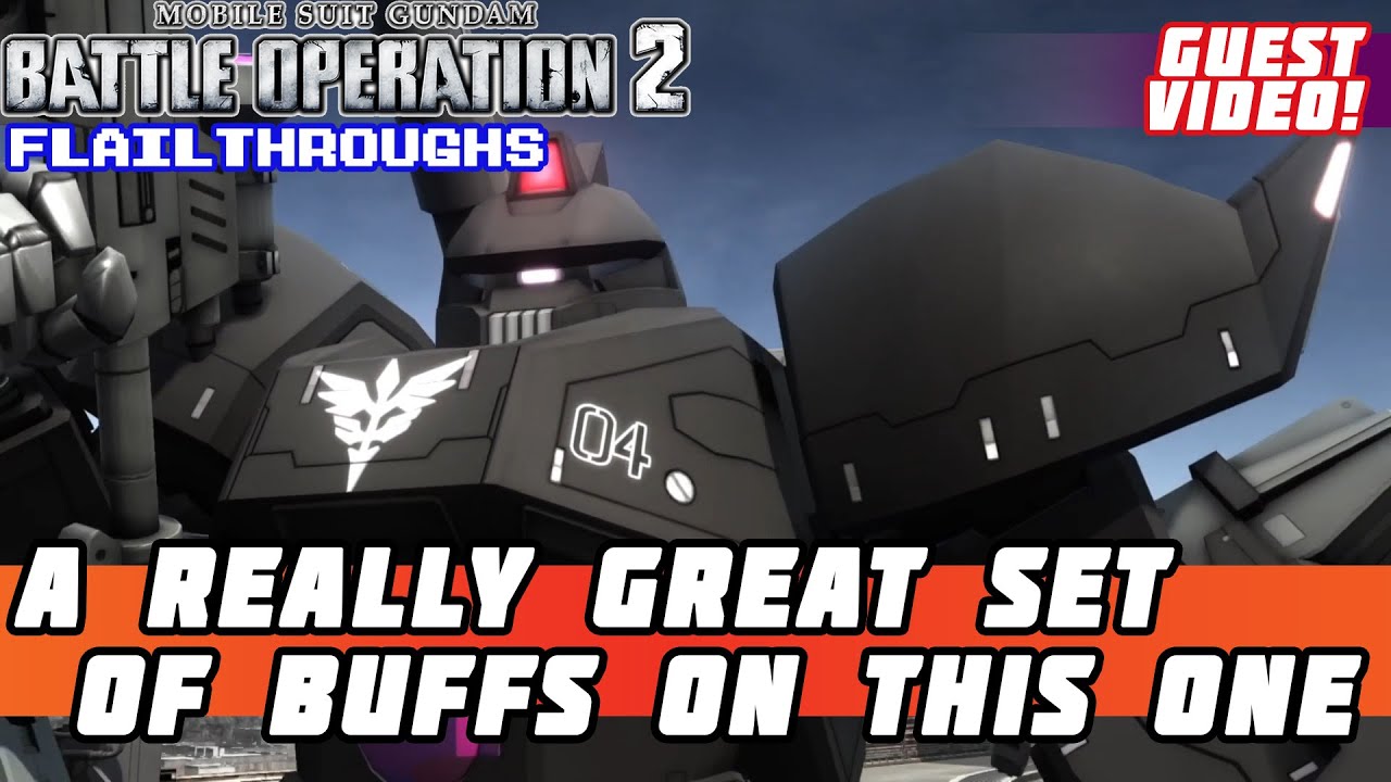 Gundam Battle Operation 2 Double Guest Video! Gelgoog Cannon's Overhaul, Before And After!