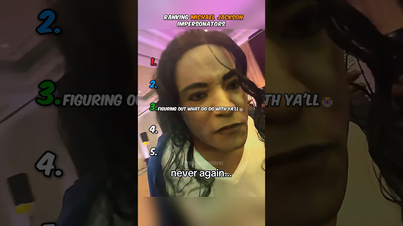 Ranking Worst Michael Jackson Impersonators 💀