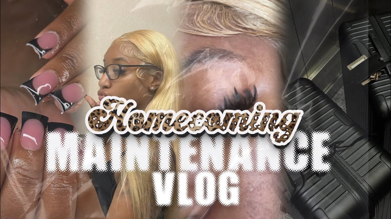 Come With Me to Get Ready for PVAMU HOMECOMING 2k25 💜💛 | Maintenance Day Vlog!🐆