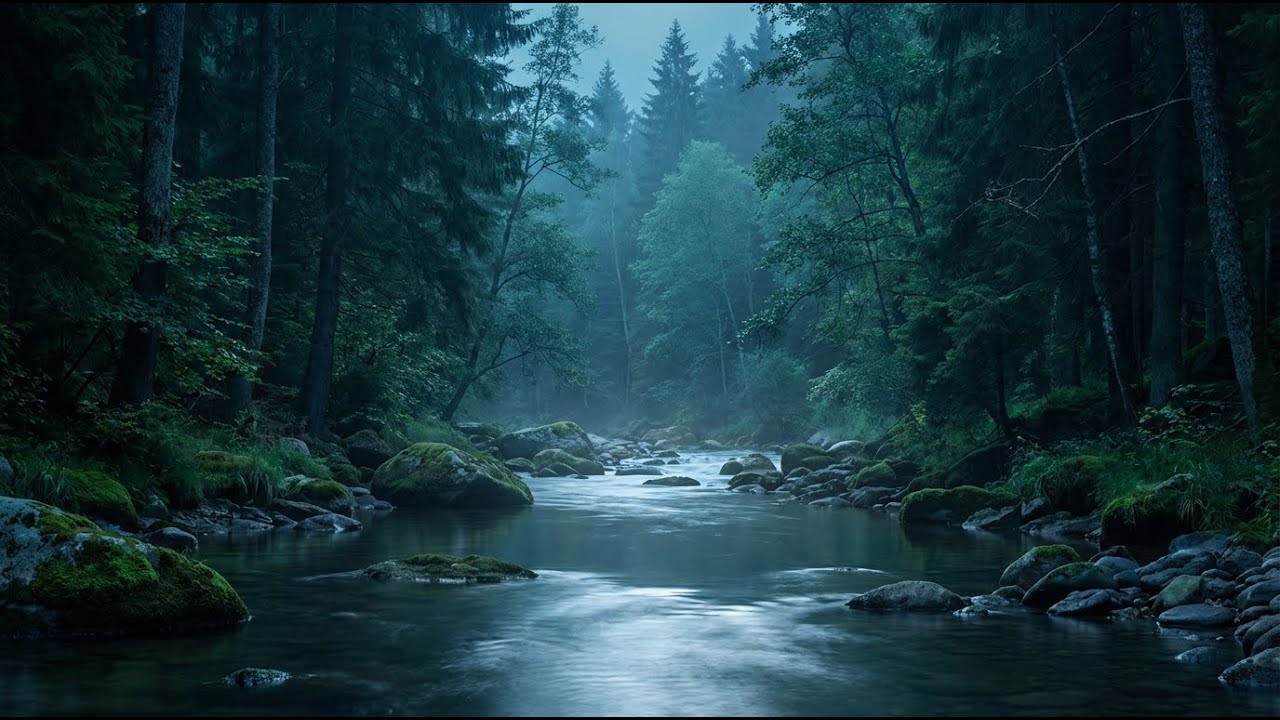 Can’t Sleep Tonight? 🌙 Let This Gentle River Be Your Natural Sleep Medicine