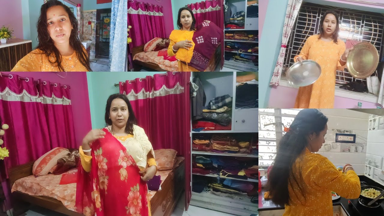 রাত পোহালেই সরস্বতী পুজো 🙏🌼/আজ থেকেই তার প্রস্তুতি শুরু করে দিলাম।😊