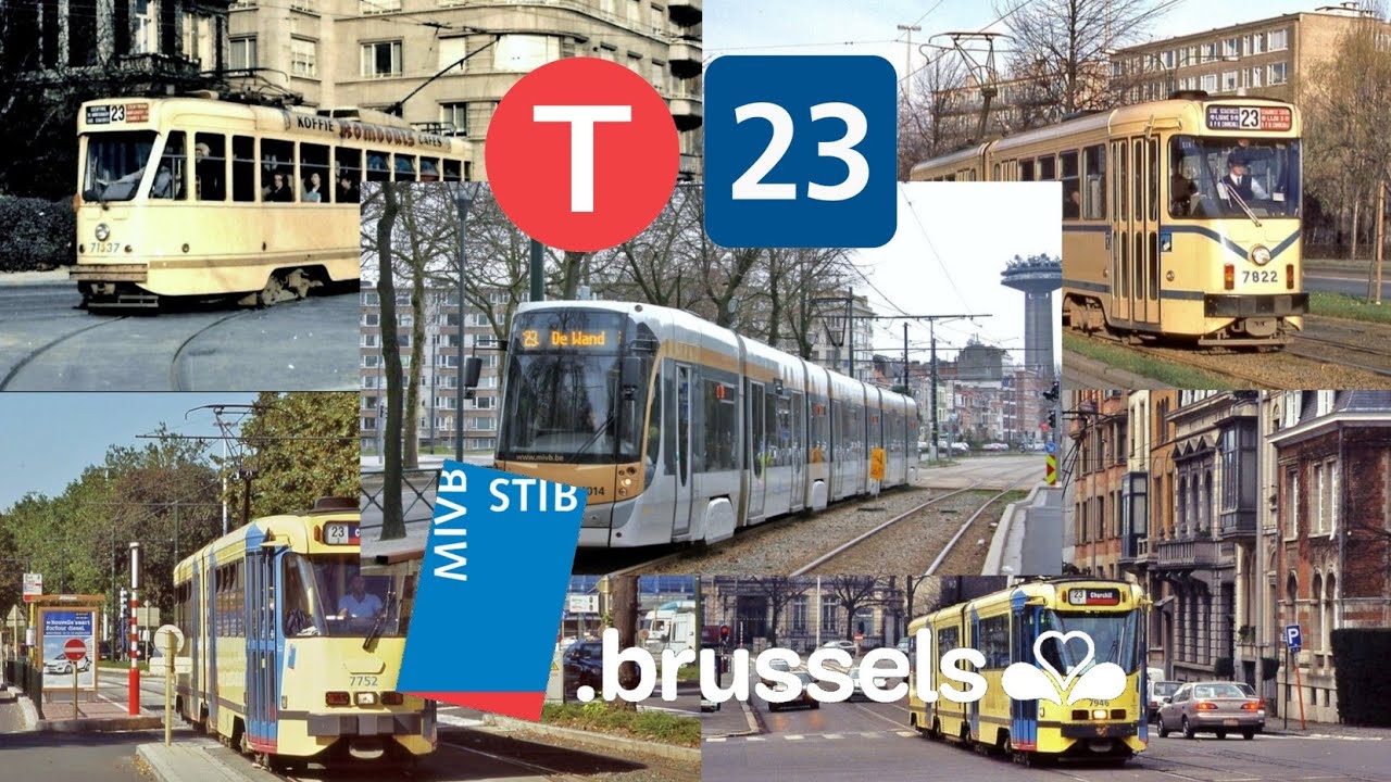 LIGNE : Tram 23 De La STIB
