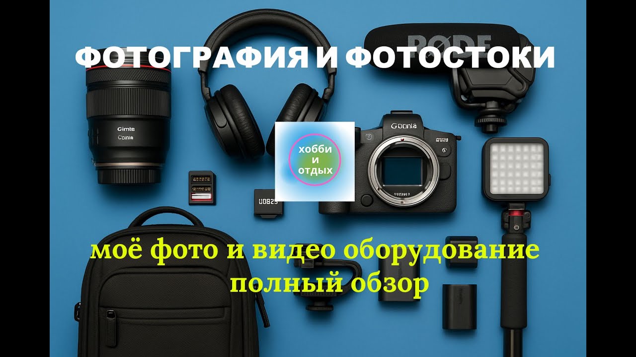 Всё моё фото и видео оборудование на ДЕКАБРЬ 2025 – полный обзор техники. Хобби и отдых.
