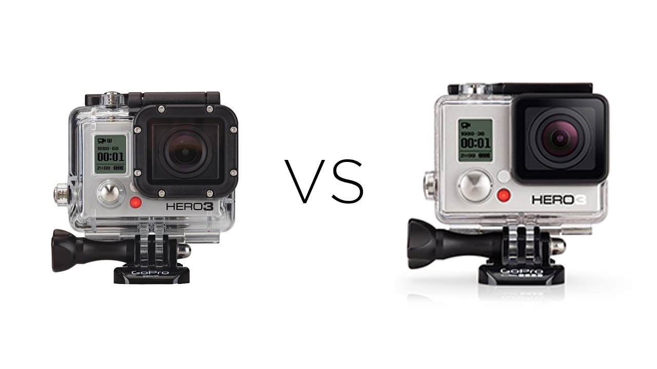 Gopro Hero 3 Silver Edition vs Hero 3+ Silver Edition Comparison