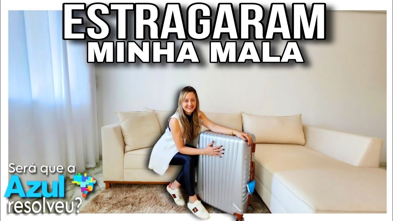 Mala danificada no aeroporto: O que fazer quando uma companhia aérea danifica sua mala? EP. 76