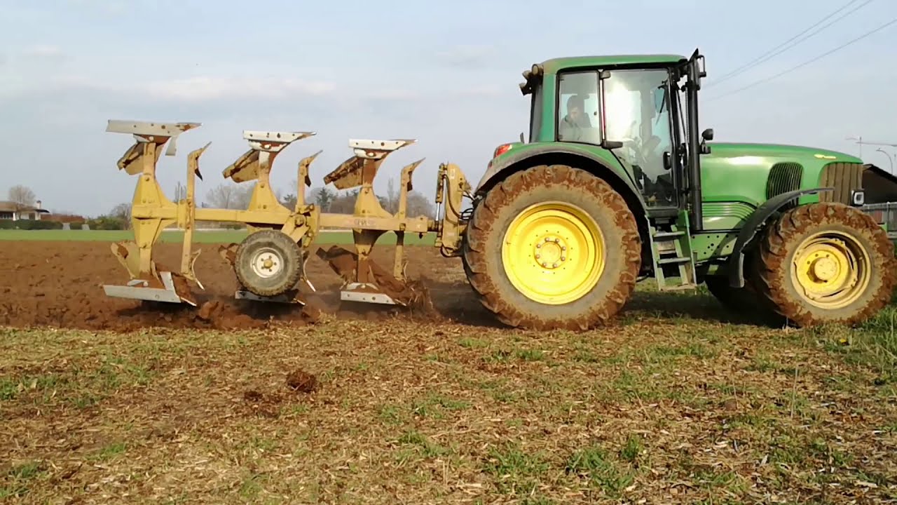 Pure sound | John deere 6620 + aratro GI.Vi 3 vomeri