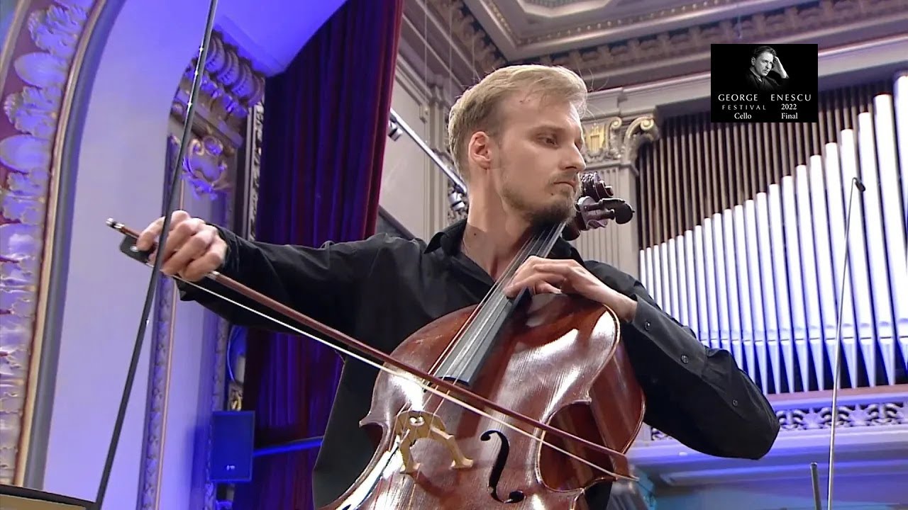 Constantin Borodin, George Enescu Competition 2022, Cello Final