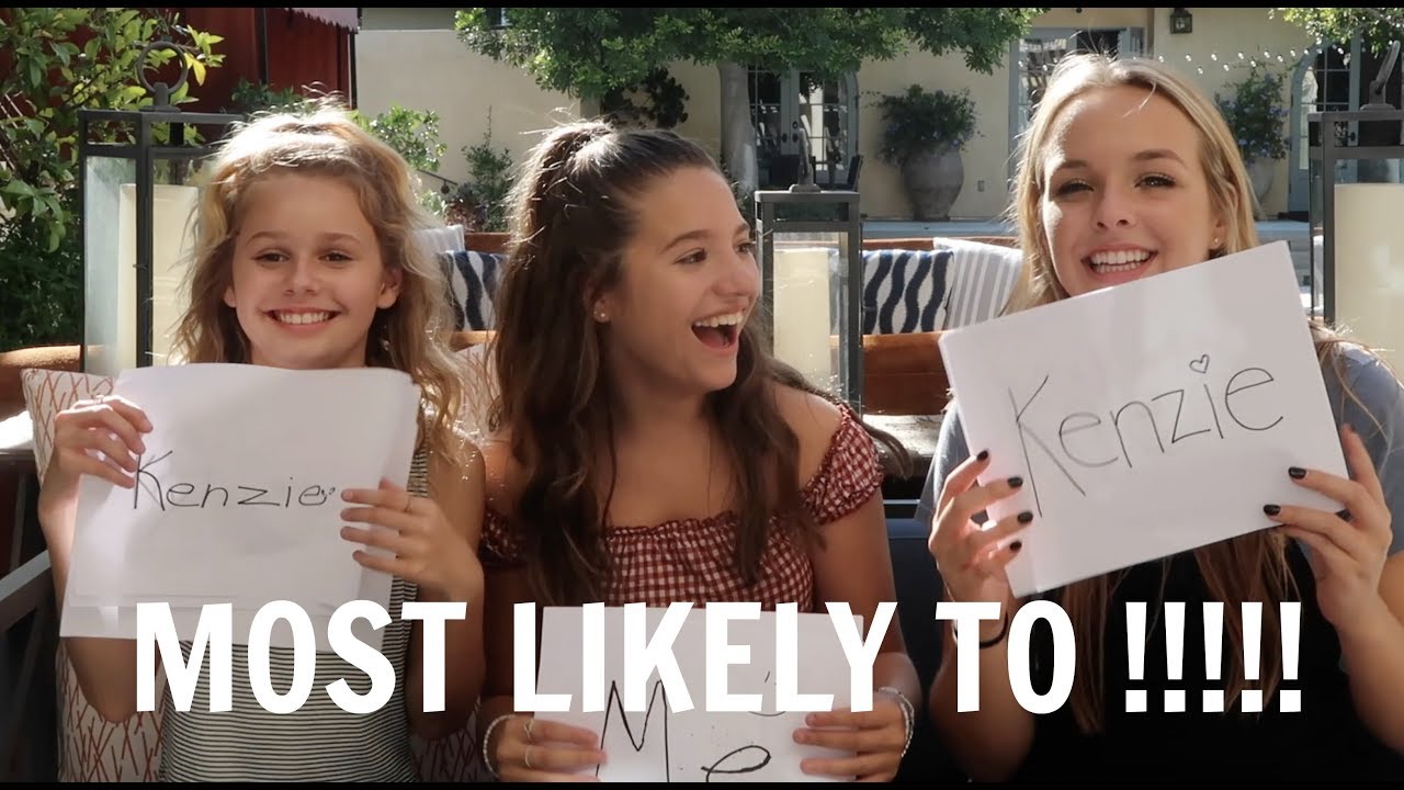 MOST LIKELY TO! ft. kylee and ruby !!!