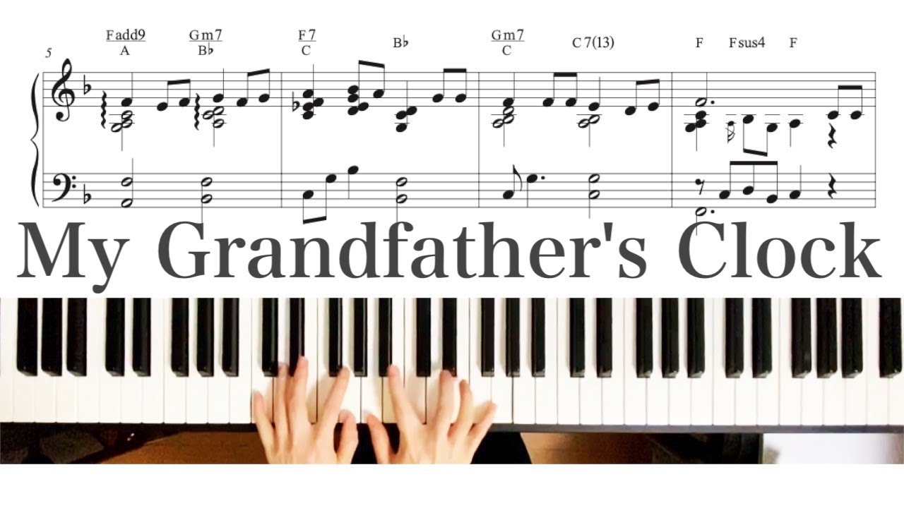 My Grandfather’s Clock / 大きな古時計 / CHILLING PIANO