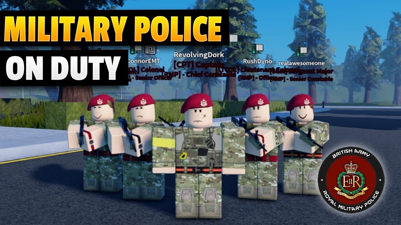 [ROBLOX] Day in the Life - Military Police