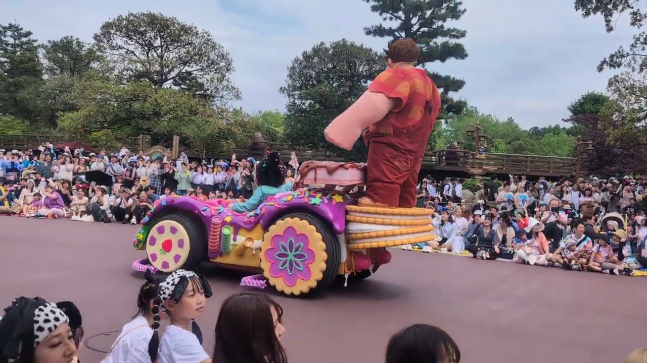 harmony in color 5/22　ハモカラ　tokyo disney land TDL parade