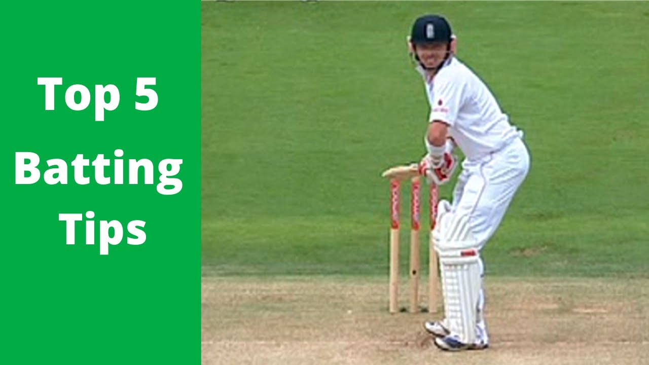 How To Improve Your Batting - Top 5 Batting Tips