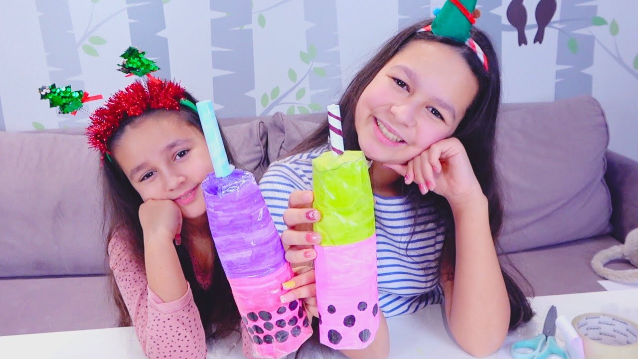 Jak Zrobić SQUISHY Bubble Tea z Papieru DIY