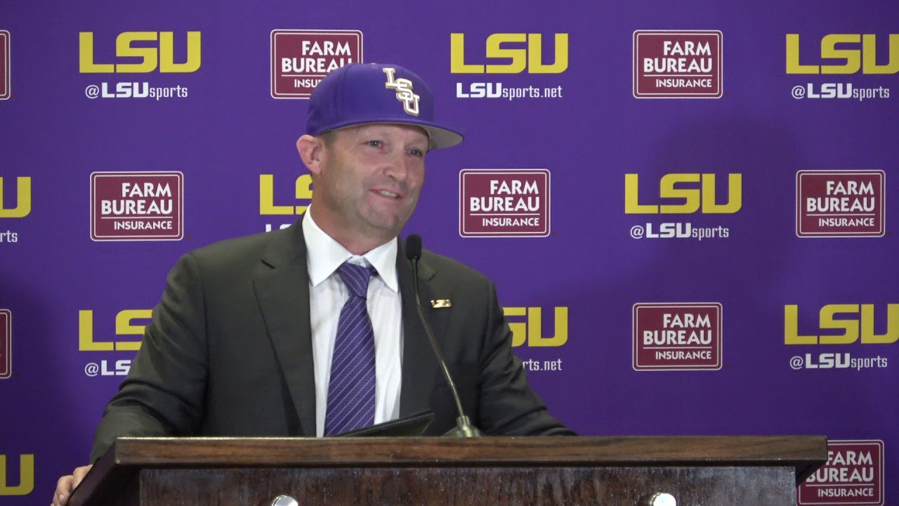 Jay Johnson introduced as new #LSU Baseball coach, FULL PRESS CONFERENCE