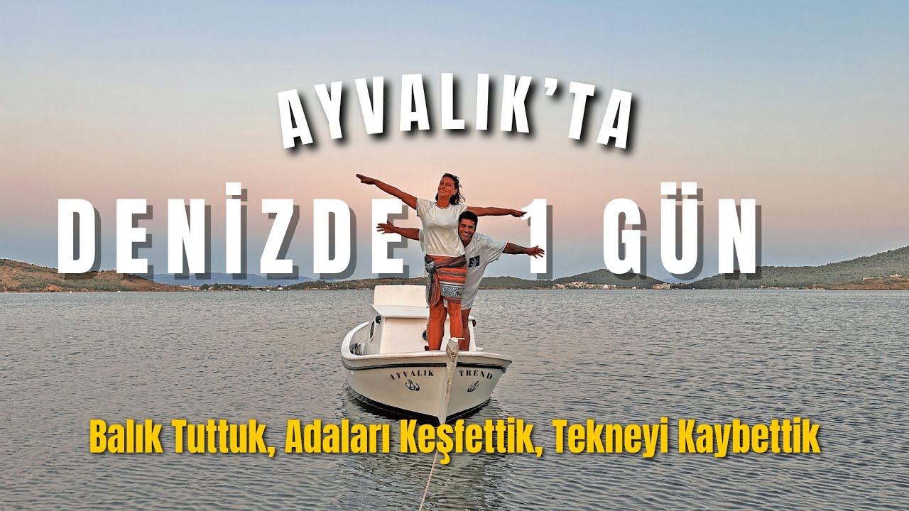 Ayvalık’ta Tekneyle 3 Efsane Durak: Hakkıbey Koyu, Tımarhane Adası ve Deliklikaya! #travel #ayvalık