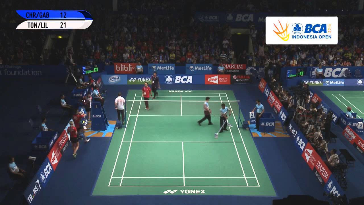 Tontowi Ahmad/Liliyana Natsir (INA) VS Chris Adcock/Gabrielle Adcock (ENG) - BCA Indonesia Open 2014