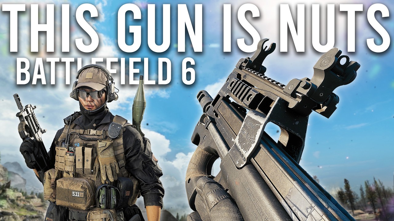 Лучший пистолет-пулемет в Battlefield 6 &mdash; это просто невероятно...