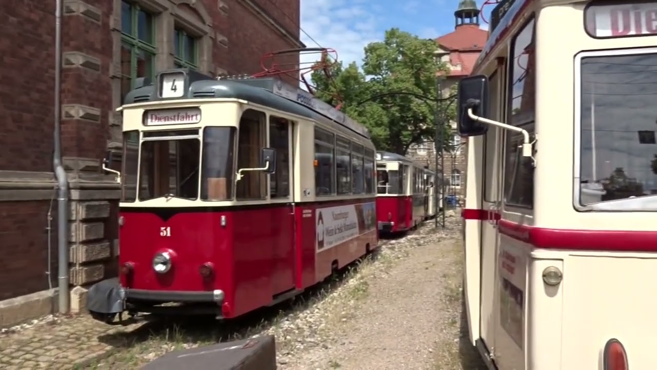 Straßenbahn Naumburg - Impressionen Juni 2023