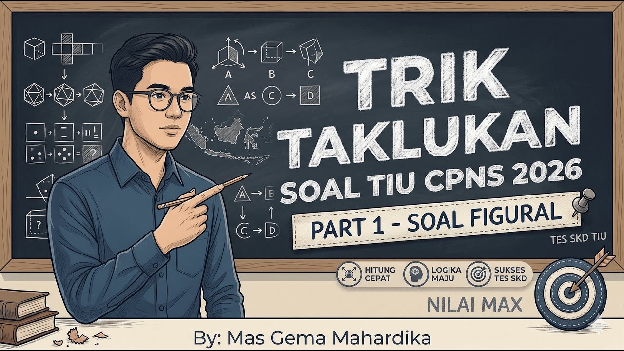 Bongkar Trik Cepat Soal Figural TIU CPNS 2026! (Pasti Keluar di SKD) - Part 1