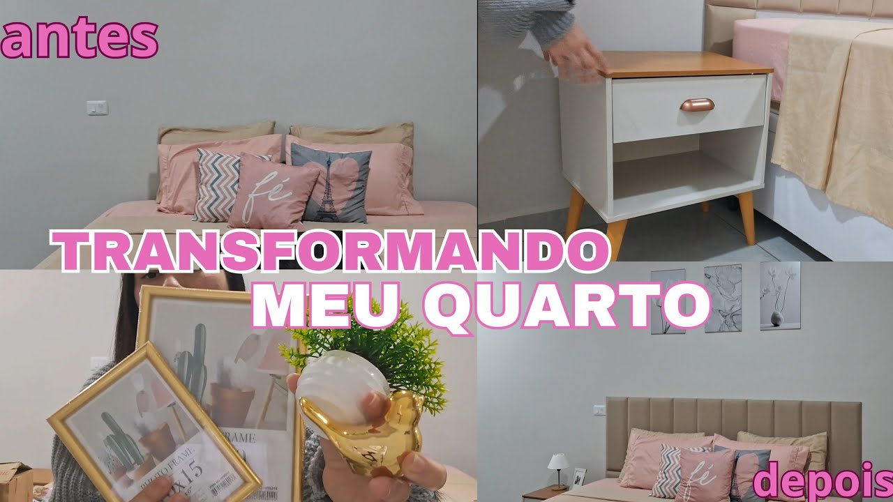 DECORANDO MEU QUARTO COM ITENS BARATINHOS DA SHOPEE
