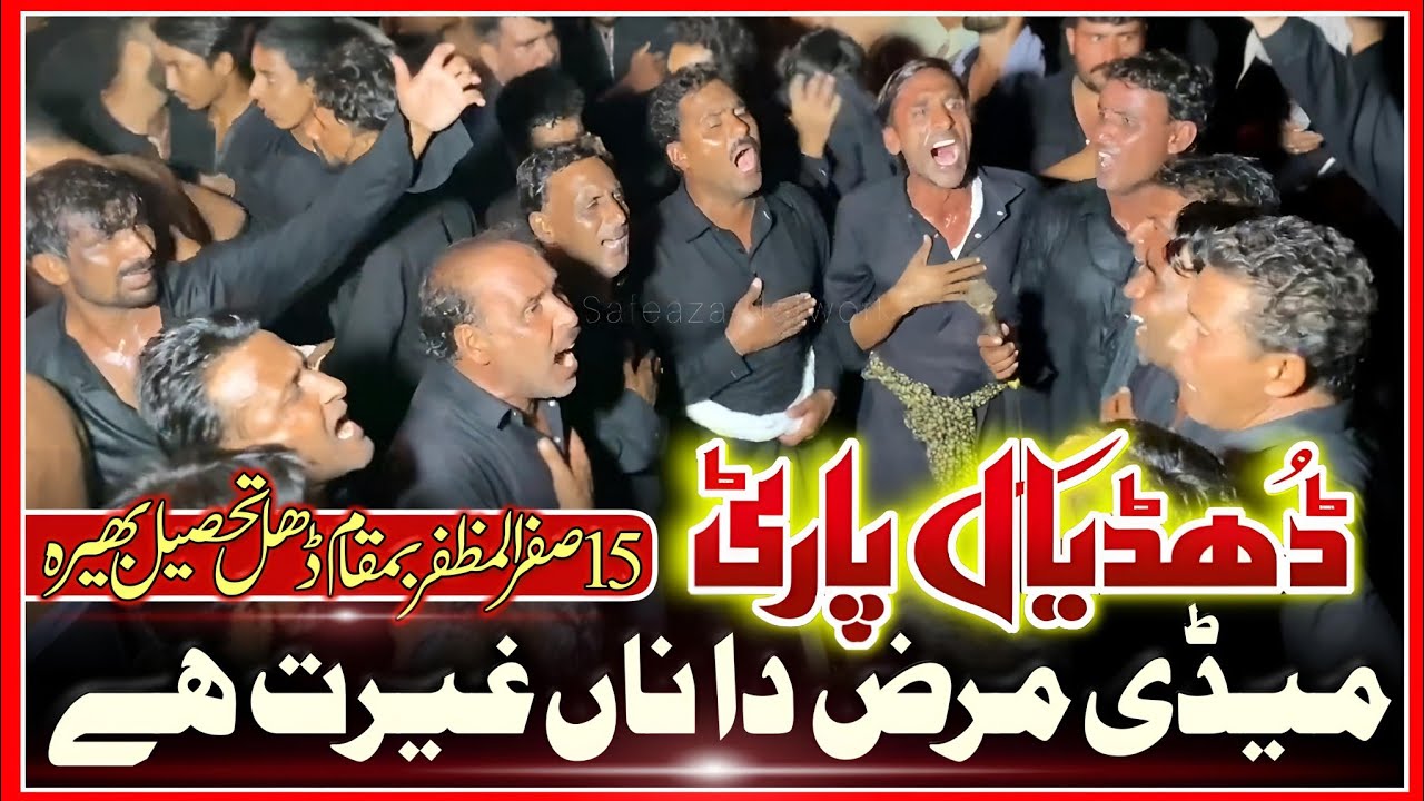 Medi maraz da na gherat he Gyi Baqir (sa) | Dhudhial party new noha 2023 | 15 safar 2023 Dhal Bhera