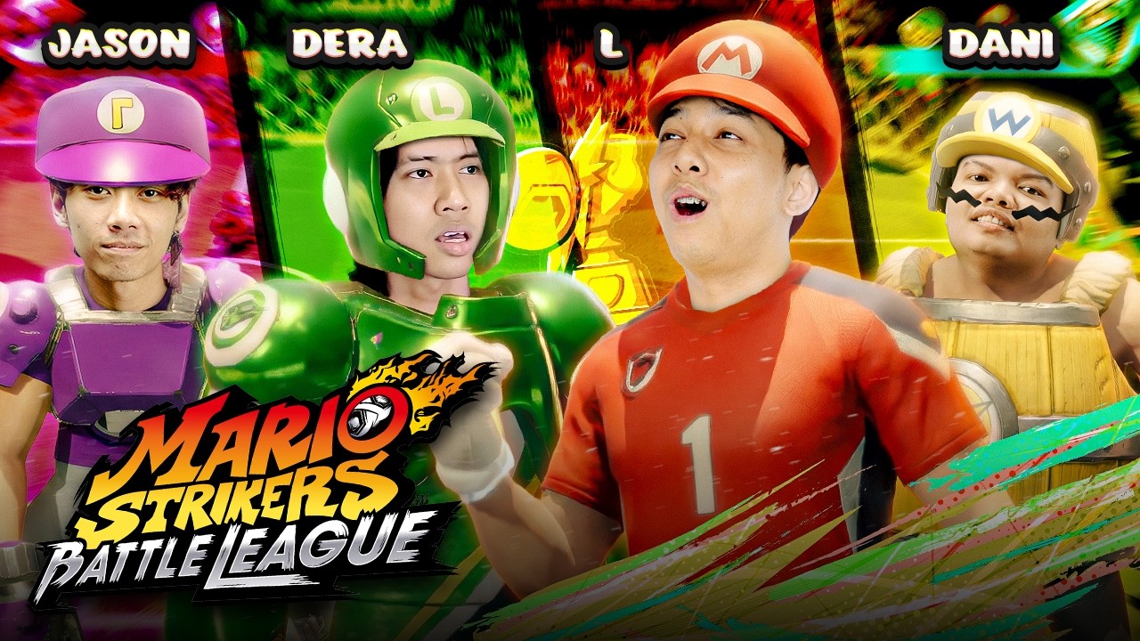 MAIN BOLA BERSAMA SQUAD RANGER! - MARIO STRIKERS BATTLE LEAGUE