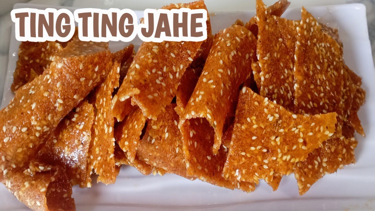 CARA MEMBUAT TING TING JAHE YANG ENAK DAN WANGI