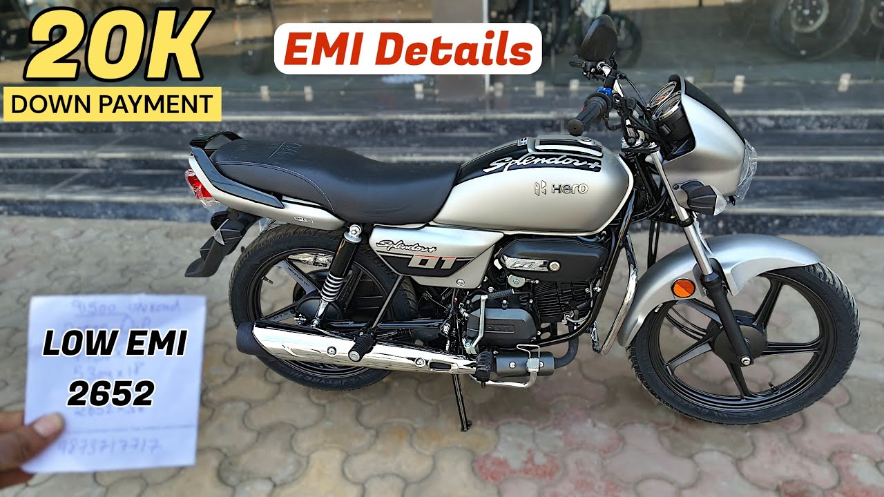 New Hero Splendor Plus 01 Model 2026 Bike Price Detail | Down Payment 💰 Loan Details🔥 EMI, Finance