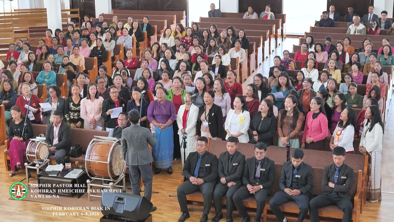 Hmar Veng Kohhran Hmeichhe Zaipawl | Sihphir Pastor Bial Kohhran Hmeichhe Inkhawmpui